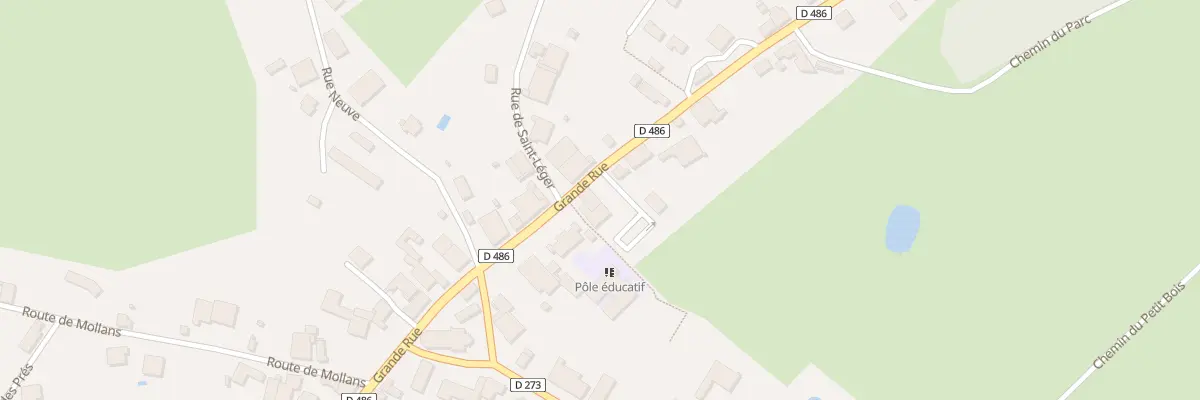 Plan du 35 Gr Grande Rue à Vy-lès-Lure