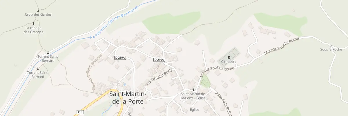 Plan du 27 All de la Tour Carrée à Saint-Martin-de-la-Porte
