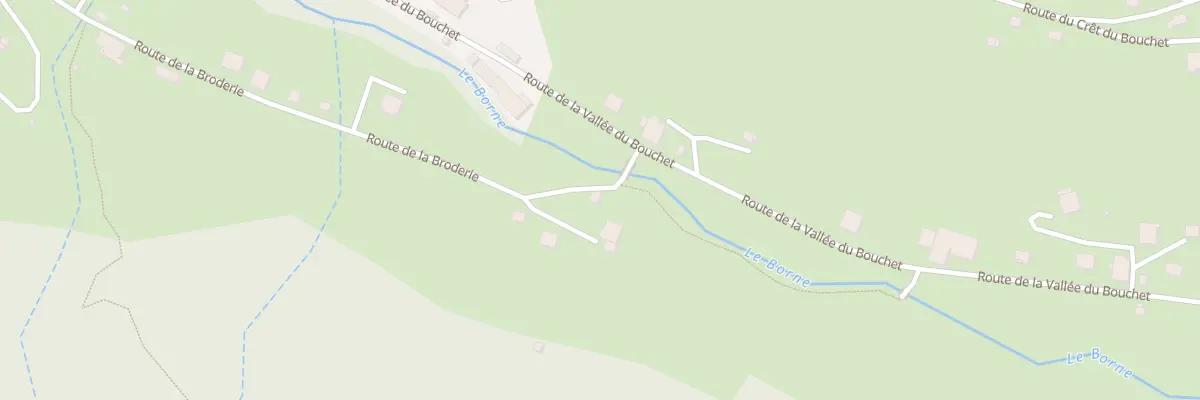 Plan du 980 Rte de la Broderie au Grand-Bornand