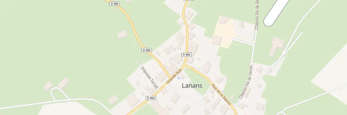 Plan du 13 Gr Grande Rue à Lanans