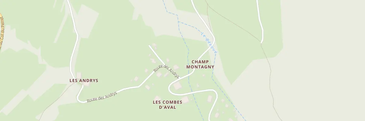 Plan du 27 Rte des Andrys à Villard