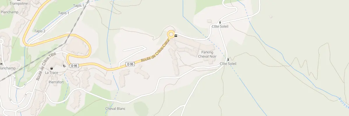 Plan du 8663A Le Cheval Blanc I aux Avanchers-Valmorel