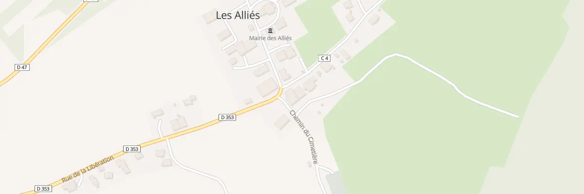 Plan du 2 Rue Raymond Poincaré aux Alliés