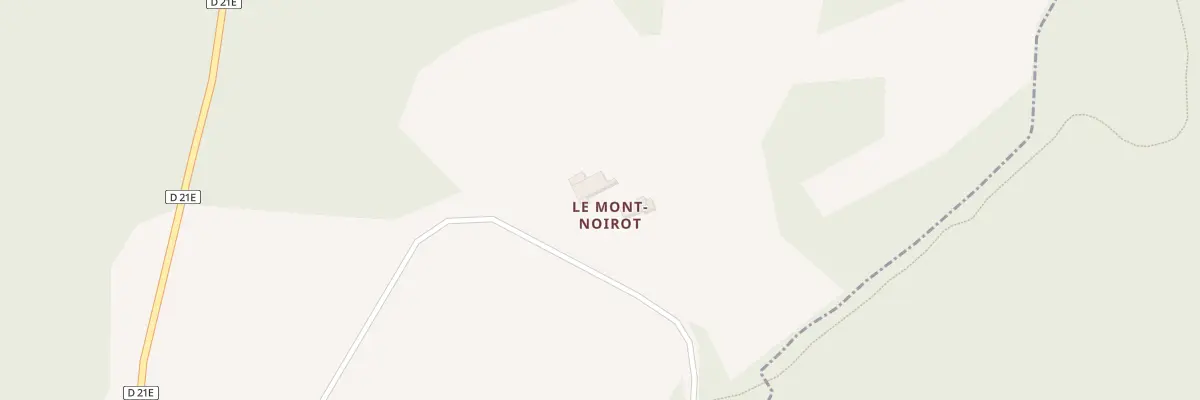 Plan du 5009 Le Mont Noirot à Cusance