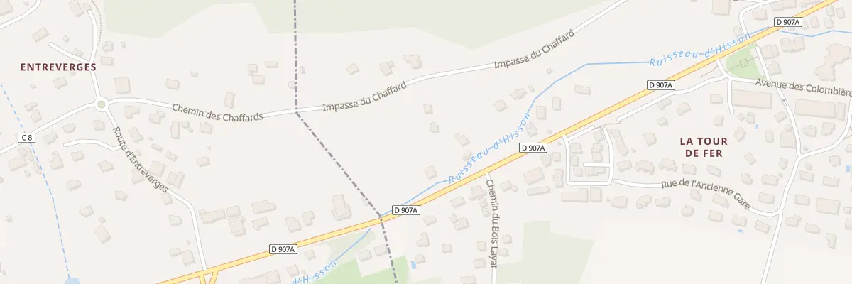 Plan du 352 Imp du Chaffard à Saint-Jeoire