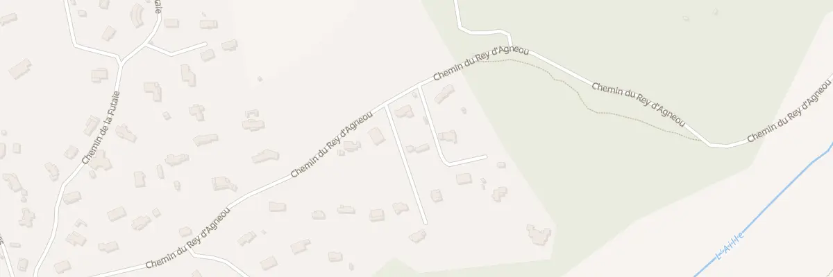 Plan du 982 Che du Rey d’Agneou à Vidauban