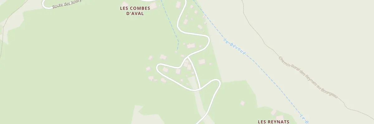 Plan du 765 Rte de Miribel à Villard