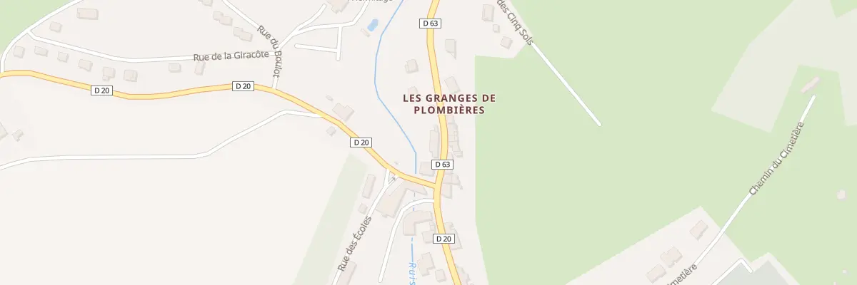 Plan du 487 L’Ermitage à Plombières-les-Bains