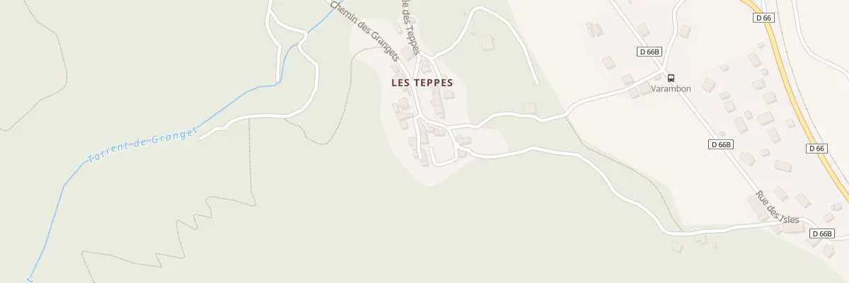 Plan du 27A Imp du Rocher de la Dent à Rognaix
