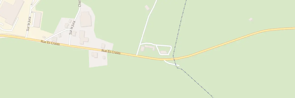 Plan du 5018 Sur le Jura Sud à Avoudrey