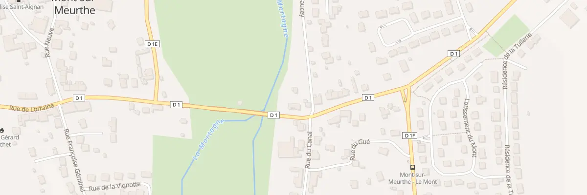 Plan du 2 Che du Saucey à Mont-sur-Meurthe