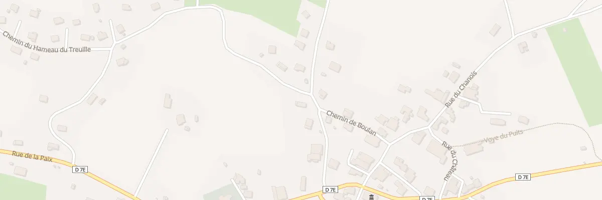 Plan du 9 Rue de Chasseigne à Abbenans