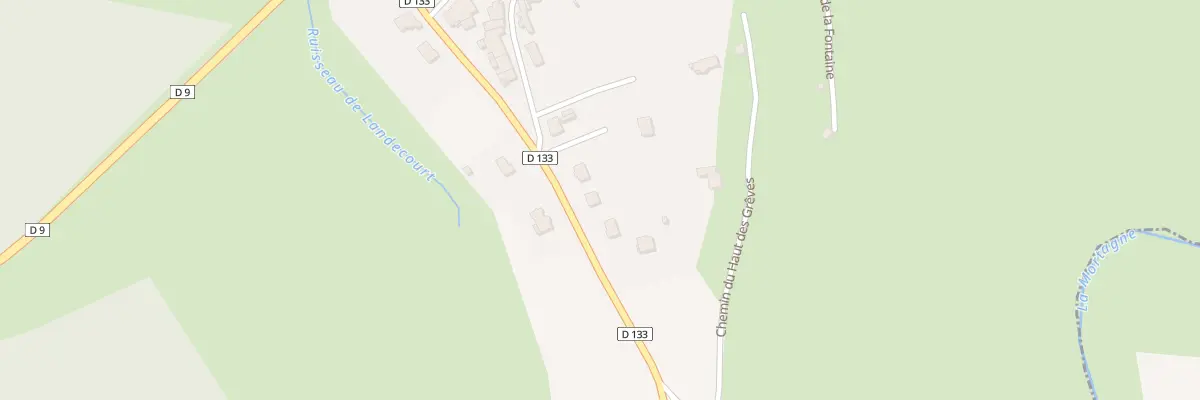 Plan du 5 Rte de Landécourt à Lamath