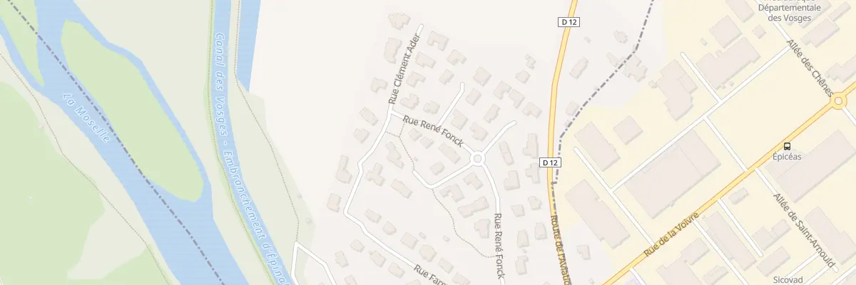 Plan du 237 Rue René Fonck à Dogneville