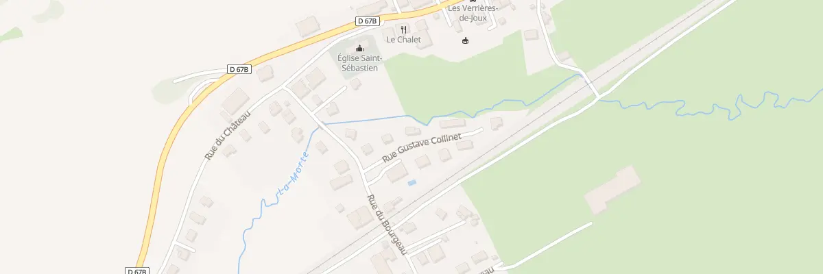 Plan du 3 Rue Gustave Collinet à Verrières-de-Joux