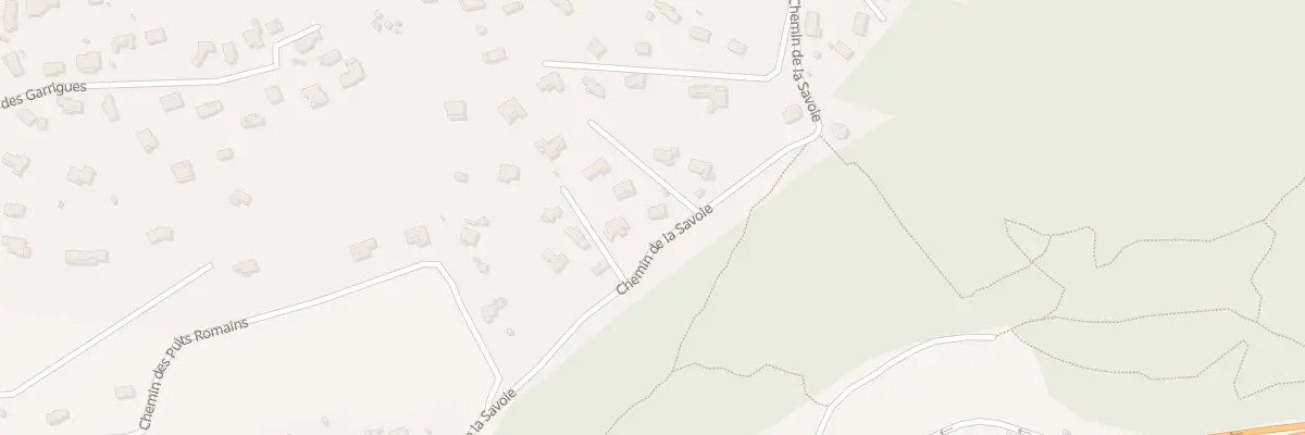 Plan du 302 Che de la Savoie à Vidauban