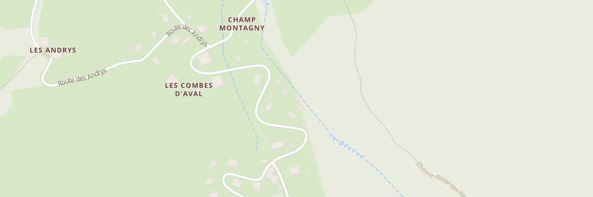 Plan du 516 Rte de Miribel à Villard