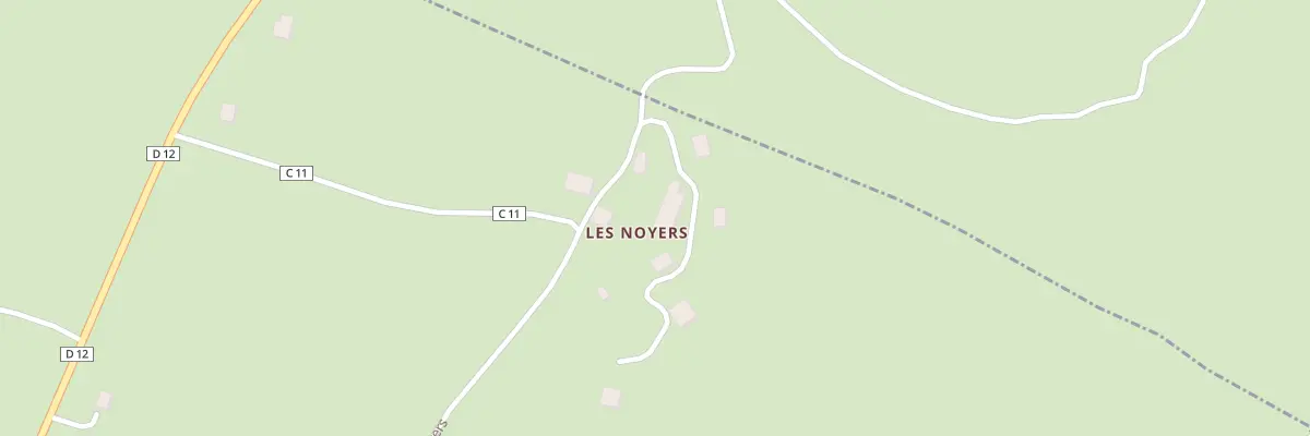 Plan du 866 Rte des Noyers à Villard
