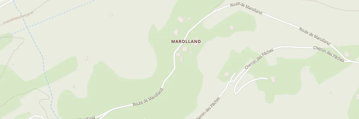 Plan du 2526 Rte de Marolland à Queige
