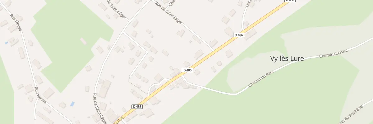 Plan du 42 Gr Grande Rue à Vy-lès-Lure