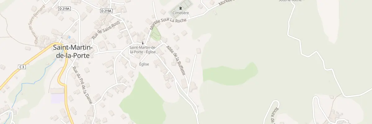 Plan du 82 All de la Buffette à Saint-Martin-de-la-Porte