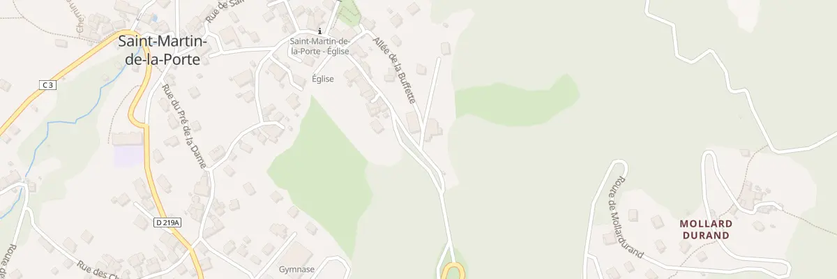 Plan du 5508 La Buffette à Saint-Martin-de-la-Porte