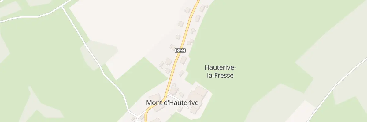 Plan du 7 Mont d’Hauterive à Pays-de-Montbenoît