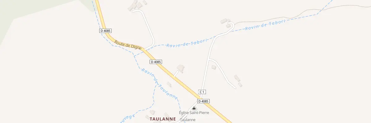 Plan du 7265 Alexis à Castellane