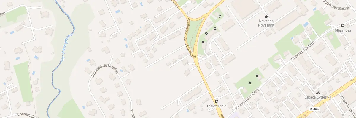 Plan du 7 Imp des Pinsons à Thonon-les-Bains