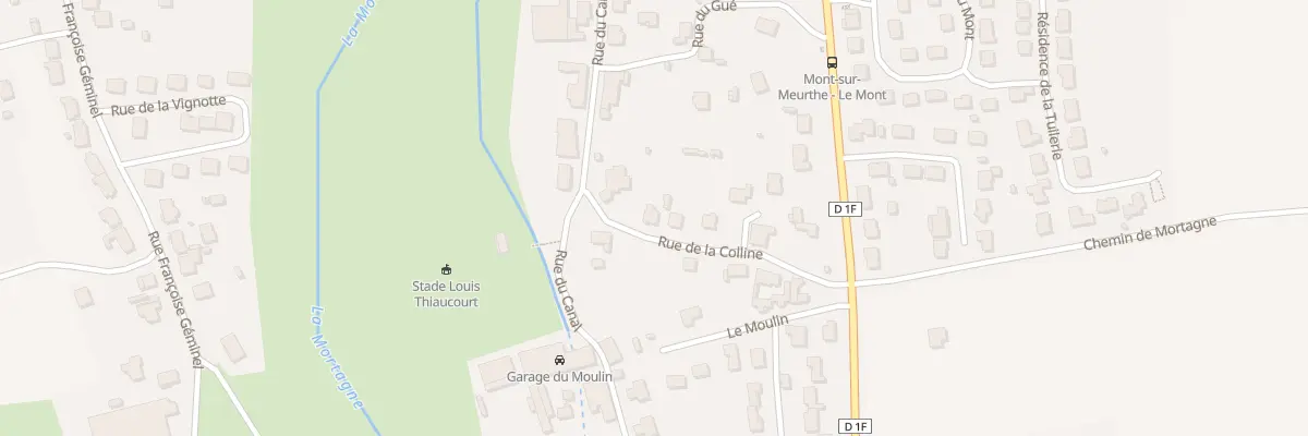 Plan du 2 Rue de la Colline à Mont-sur-Meurthe
