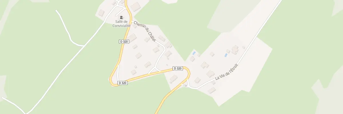 Plan du 2 Che du Chalet à Pays-de-Montbenoît