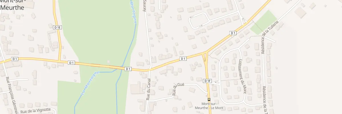 Plan du 12 Rue d’Alsace à Mont-sur-Meurthe