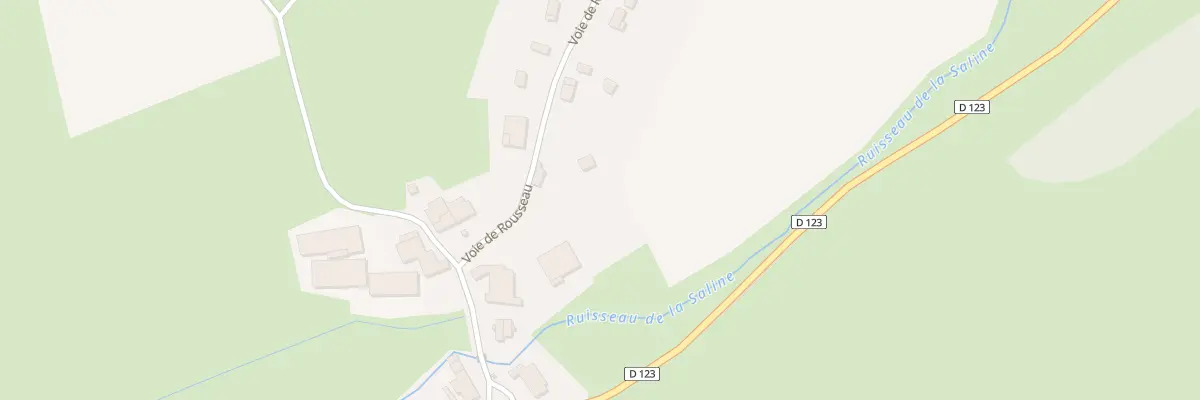 Plan du 4 Voie de Rousseau à Longevelle