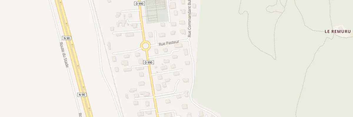 Plan du 5863 Rue Paul Girod à La Bâthie
