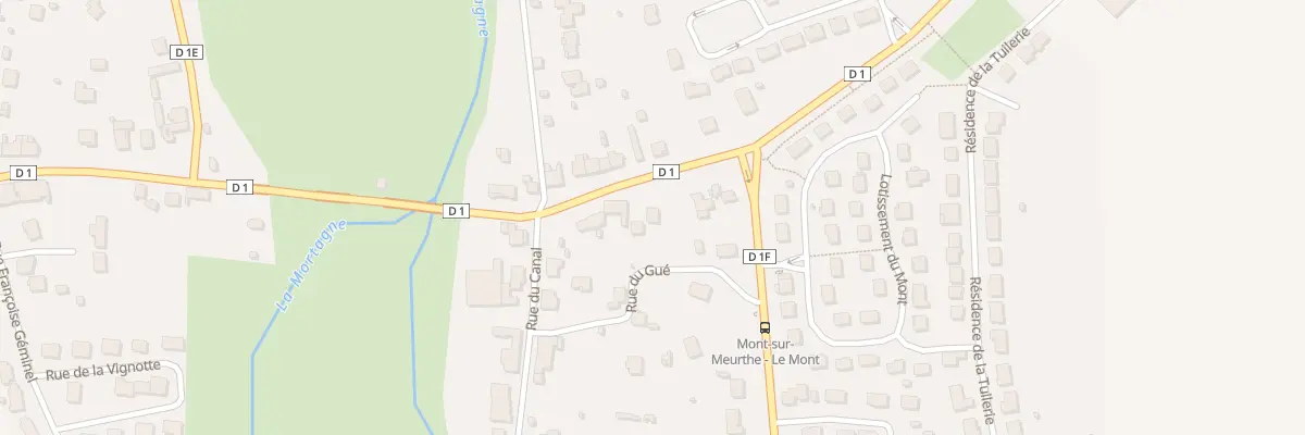 Plan du 5T Rue d’Alsace à Mont-sur-Meurthe