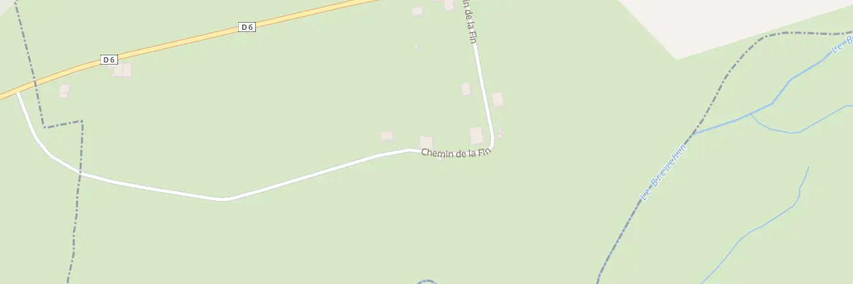 Plan du 10 Che de la Fin à Raddon-et-Chapendu