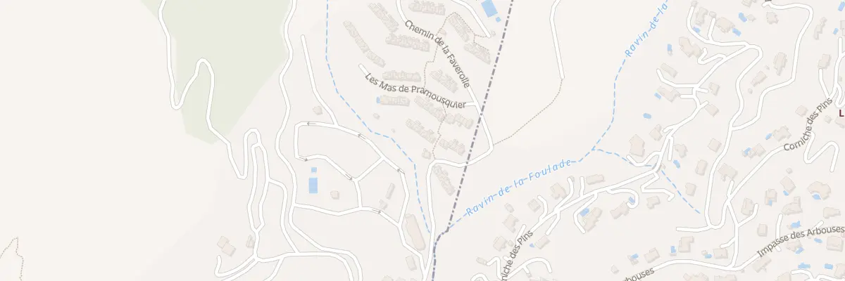 Plan du 9226 Res les Mas de Pramousquier au Lavandou