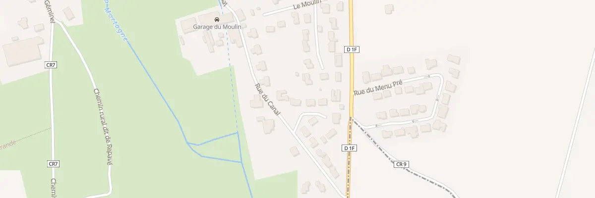 Plan du 1 Lot Les Vannes à Mont-sur-Meurthe