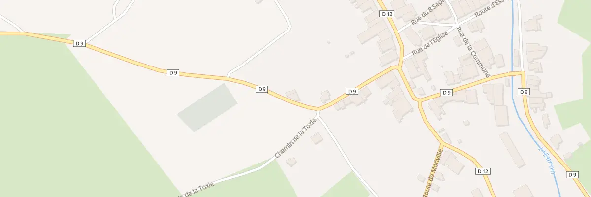 Plan du 6 Rte de Charmes à Damas-aux-Bois
