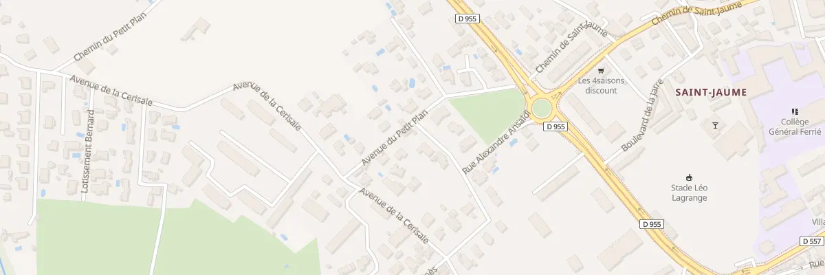 Plan du 179 Av du Petit Plan à Draguignan