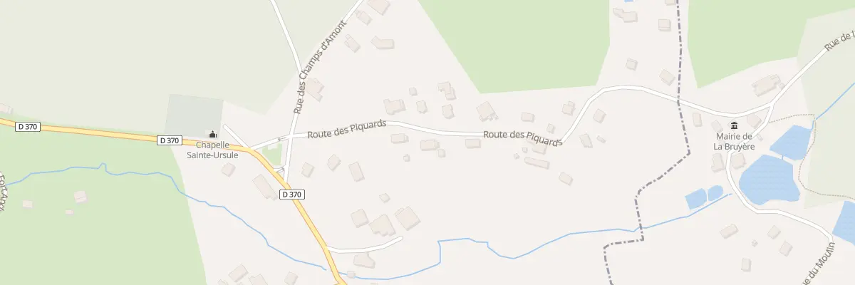 Plan du 7 Rte des Piquards à Esboz-Brest