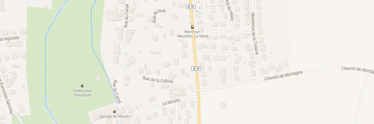 Plan du 5 Rue des Vosges à Mont-sur-Meurthe
