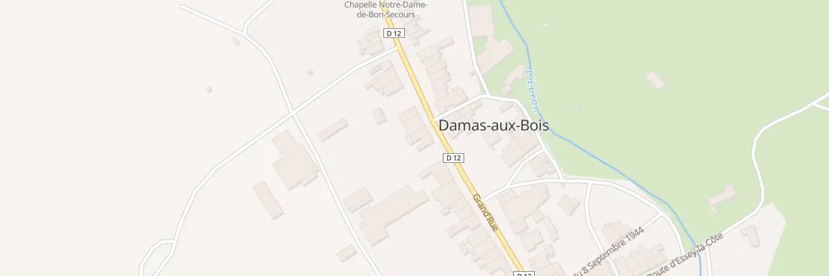 Plan du 33 Gr Grande Rue à Damas-aux-Bois