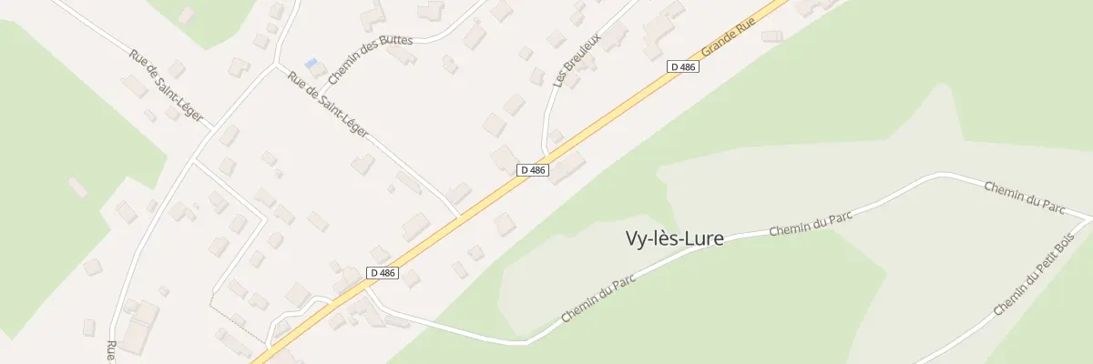 Plan du 19 Gr Grande Rue à Vy-lès-Lure