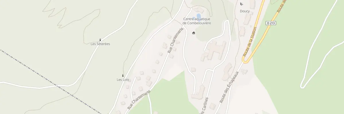 Plan du 5236 Chantemerle à La Léchère