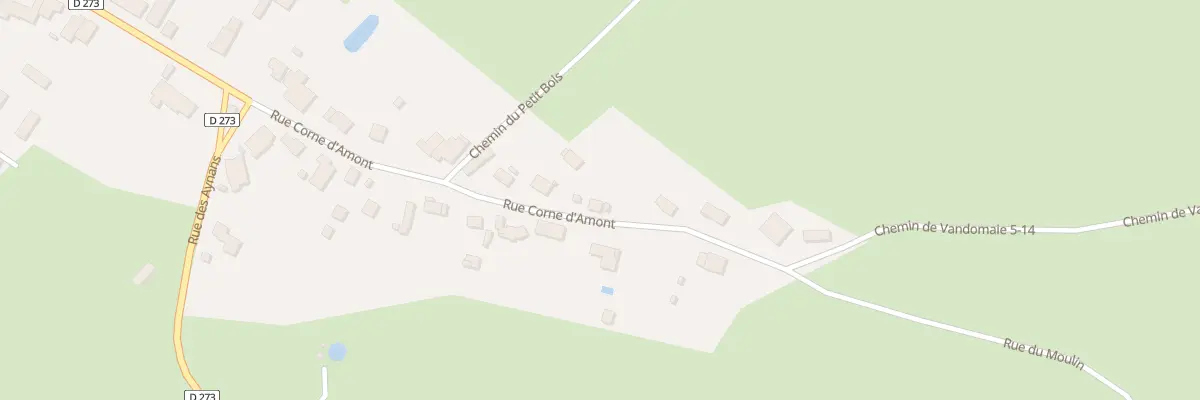 Plan du 41 Rue Corne d’Amont à Vy-lès-Lure