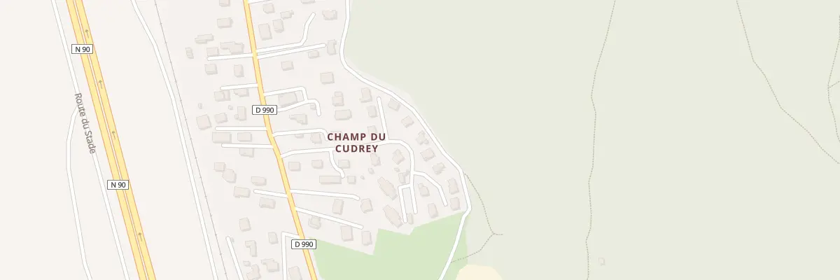 Plan du 5939 Rue de la Grande Journée à La Bâthie