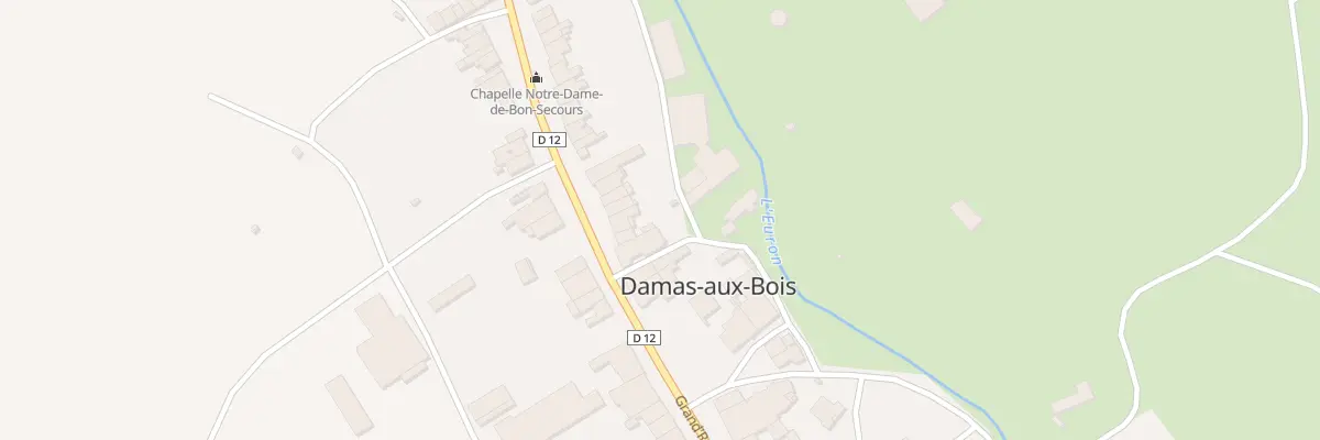 Plan du 20 Gr Grande Rue à Damas-aux-Bois