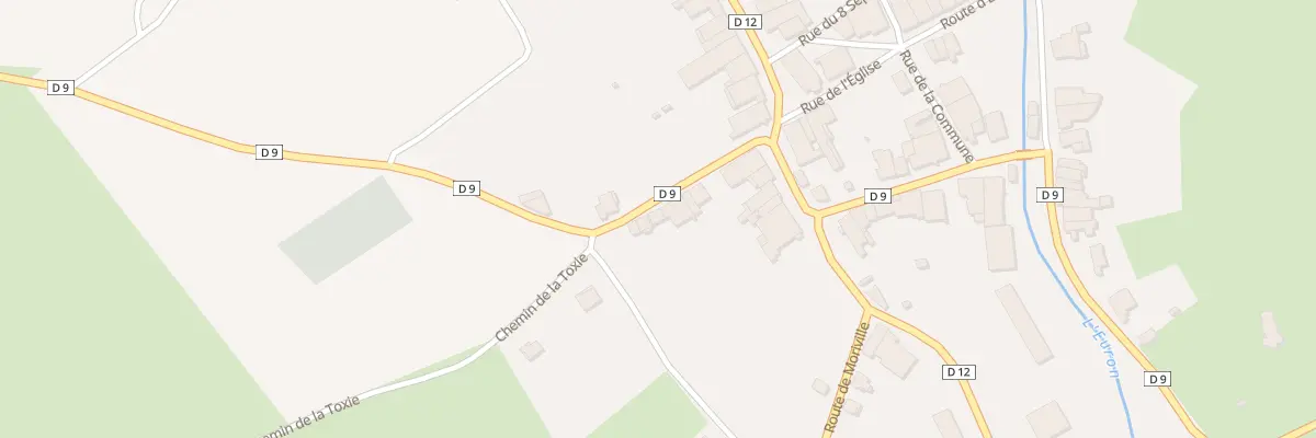 Plan du 3 Rte de Charmes à Damas-aux-Bois