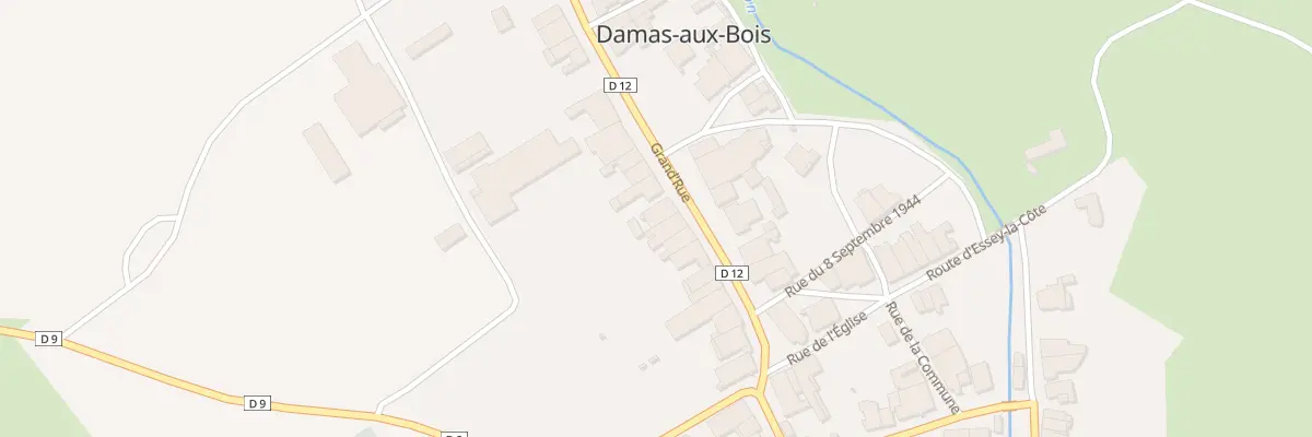 Plan du 17 Gr Grande Rue à Damas-aux-Bois